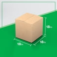 thumbnail image 2 of 18" x 18" x 18" Bulk Boxes for Shipping, Mailing, Packing, Packaging and Storage, 200-CT Pallet, 2 of 9
