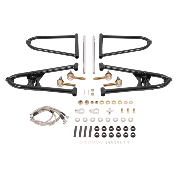 For Yamaha Raptor 600R YFM660R 01-05 Steel Powder Coated A Arms W/Brake Lines