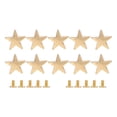 thumbnail image 2 of 10Pcs Metal Rivets, Cute Star Shaped Nailheads Rivets with 7mm PH Screws for Shoes Bags Clothing Decoration, 2 of 7