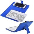 thumbnail image 4 of Mini Portable Wireless Bluetooth Keyboard With Leather Case compatible Smartphone High quality Gift, 4 of 5