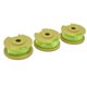 thumbnail image 2 of Verdant Touch Bobina de recorte, 3 bobinas de repuesto para recortadora Ryobi de 0.08 pulgadas, 18 V, 24 V, 40 V, 2 of 14