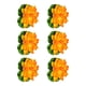 thumbnail image 2 of Flor Artificial de loto Cateissary 6 piezas decoración de estanque y jardín naranja, 2 of 6