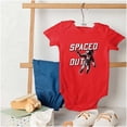 thumbnail image 4 of Funny Spaced Out Astronaut Joke Romper Boys or Girls Infant Baby Brisco Brands 18M, 4 of 6