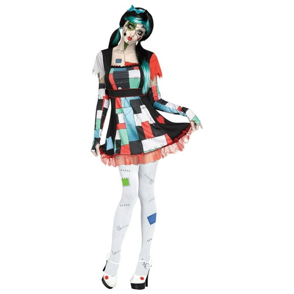 Edgy Rag Doll Woman Costume