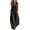 AX24-Black, variant on Womens Linen Jumpsuit Sleeveless Casual Wide Legs Flowy Rompers Baggy Button Down V Neck Summer Overalls With Pockets Red M