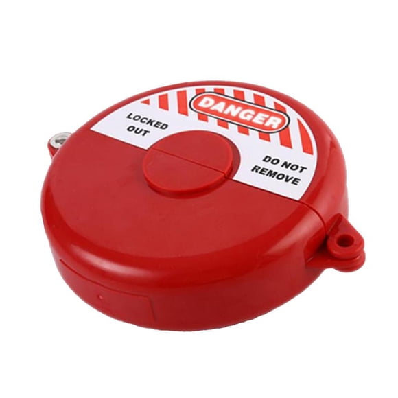 Riwesomey Lockout Gate Valve Lockout Safty Valve Lockout for 32mm diameter B Herramientas y ferretería