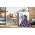 thumbnail image 2 of Ahgly Company Machine Washable Indoor Rectangle Transitional Bright Lilac Purple Area Rugs, 5' x 8', 2 of 7