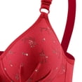 thumbnail image 3 of Akmaiox Plus Size Bras for Women, Full Support Wirefree Front Closure Push Up Bra, Soft Comfy Seamless Everyday No Underwire Lingerie for Women, 3 of 4