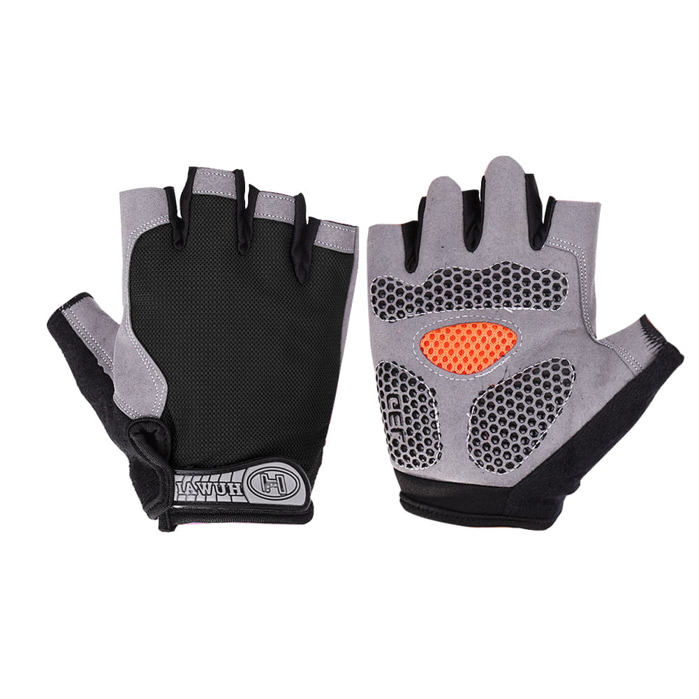 Bicycle Cycling Half Finger Mesh Glove Climbing Outdoor Breathable Sport Gloves 