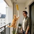 thumbnail image 4 of BotaniNest Cat Climbing Rope Hanging Scratching Rope Climbing Wall Mounted Cat Scratching Rope Wall Mounted Cat Rope Ladder With Hook For Indoor Outdoor Cats Playing 2m/6.5ft, 4 of 7