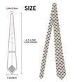 thumbnail image 3 of Gaeub Cartoon Tractor Men's Classic Woven Jacquard Necktie Perfect for Weddings & Parties, 3 of 7