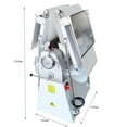 thumbnail image 4 of EQCOTWEA Commercial Dough Sheeter Danish Pastry Machine Crisping Thickness 0.06''-1.4'' Croissant Tortilla Pie Crust Bakery 220V, 4 of 7