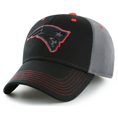 Flex Hat - Men's Black New England Patriots Blackball Flex Hat - OSFA