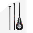 thumbnail image 4 of Remos de fibra de carbono Zulema 3 secciones para remeros de navegación negro 164 cm a 210 cm, 4 of 8