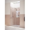 thumbnail image 2 of Halo 40.25 in. x 78 in. Glass Hinged Glass Shower Enclosure, 2 of 6
