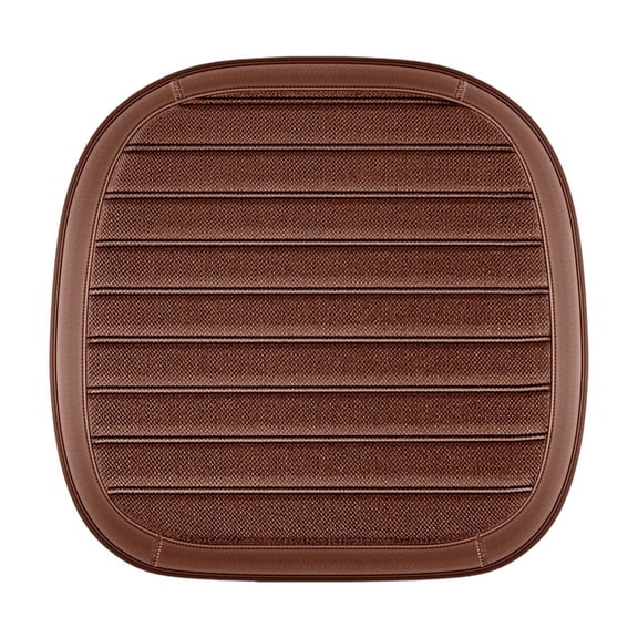 Car Seat Cover,Breathable Half Pack Seat Cover Seat Cushion, Universal Breathable Comfort Auto Seat Protector Mat, Car Accessories for SUV, Van(Coffee)