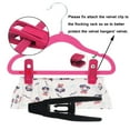 thumbnail image 3 of 20 Pieces Clothes Hanger Clip Closet Drying Hanging Storage Trousers Towel Clamp Indoor Outdoor Organizing Holder Rack Beige, 3 of 7