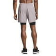 thumbnail image 2 of Reebok Men's and Big Men's Power Up 2-in-1 Woven Shorts (6" Inner, 9" Outer Inseam), Sizes XS-3XL, 2 of 5