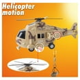 Military Action Figures and Vehicles Set Army Helicopter Toy