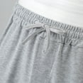 thumbnail image 7 of Hauaitttt Men's Casual Mid Waist Shorts Pant Solid Splice Pocket Knee Length Shorts Casual Loose Fashion Pant Short Pole Sweat Pants Casual Track Pants 42x29 Mens Pants Thrill Sweatpants Boy 9 10, 7 of 7