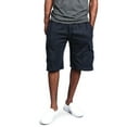 thumbnail image 6 of g-style usa men's solid fleece heavyweight cargo shorts fs76 - navy - 2x-large, 6 of 7