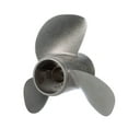 thumbnail image 3 of Quicksilver Bravo Three Propeller, 14.25Rx22RH, Matte Stainless, 3 of 5