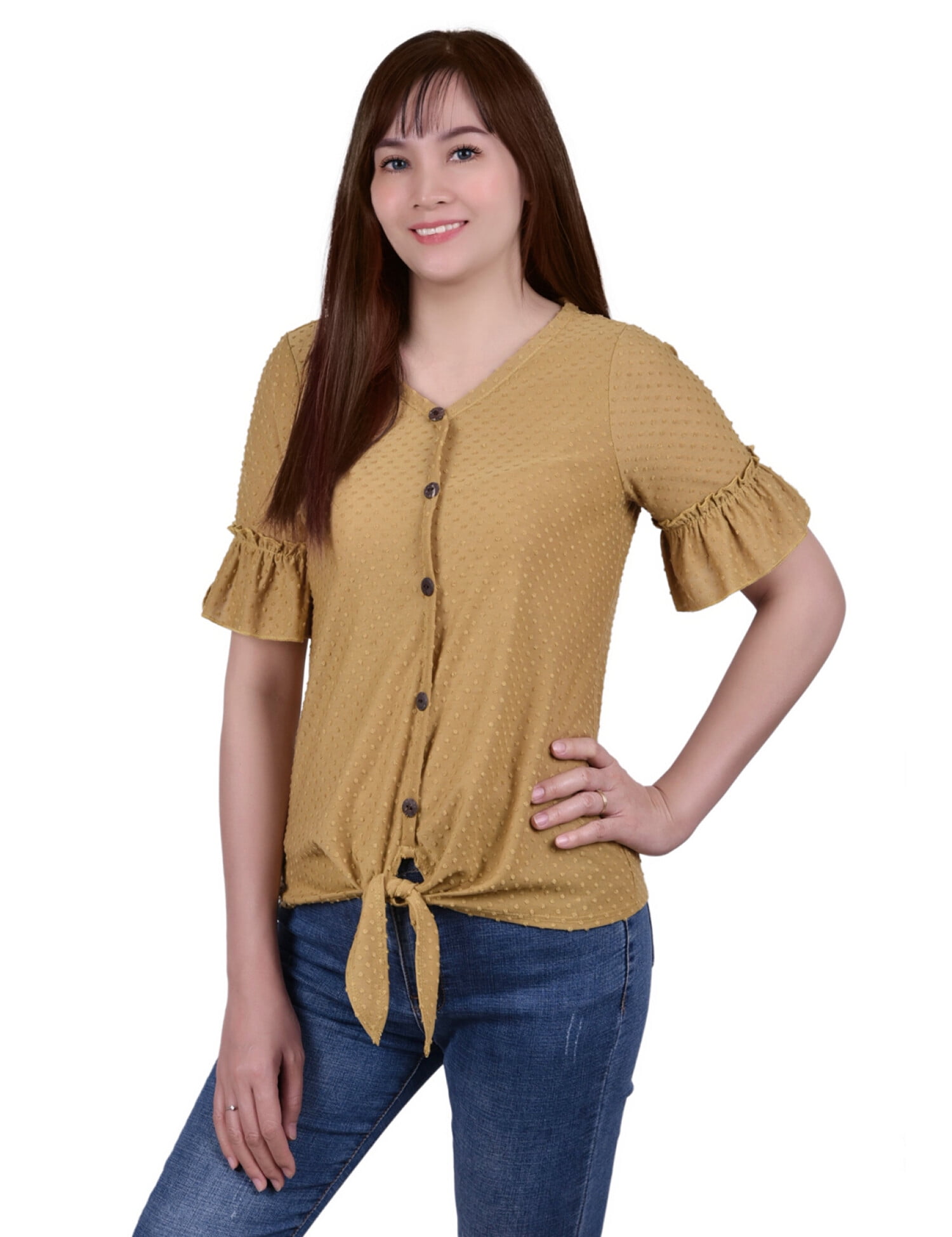 short bell sleeve