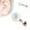 Gold, variant on Cartilage/Tragus Barbell 16GA Opal Ball Internally Threaded Surgical Steel