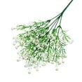 thumbnail image 2 of Fake Flowers Clearance! Artificial Flower Plant Faux Flower for Decoration Home Garden Porch Window Box Babys Breath Silk Bush Flowers Bouquet Floral Arrangement Home Wedding Decorations, 2 of 5