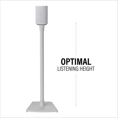 Sanus - Wireless Speaker Stands for Sonos Era 100  (Pair) - White