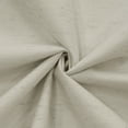 thumbnail image 6 of Thermaplus Ventura Tab Top Curtain Panel Pair Window Dressing each 78 x 84 in Natural, 6 of 7