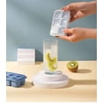 thumbnail image 2 of 6-Pack Ice Cubes Trays Mini Ice Ball Maker Square Ice Cube Moulds for Freezer with Lid - Multi-color, 2 of 9