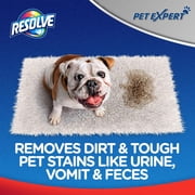 Resolve Pet Expert Carpet Cleaner Spray for Pets Stains and Odors, 22 oz