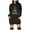 Black, variant on Merry Christmas Long Hoodies for Women 2025 Long Sleeve Xmas Tree Graphic Hooded Sweatshirt with Pockets Hoodie Dress
