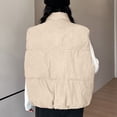thumbnail image 4 of Tranfacy Veste en Molleton pour Femmes, Manteaux d'Hiver pour Femmes, Veste à Capuche Décontractée Colorée à Manches Longues pour la Mode de Tous les Jours, 4 of 6
