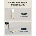 thumbnail image 4 of Cargador portátil VRURC de 10000 mAh con cables integrados y enchufe de pared, 4 of 8