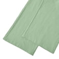thumbnail image 6 of Mifsaly Cotton Linen Pants for Men Wide Leg Summer Casual Trousers Elastic Waist Drawstring Lightweight Breathable Beach Pant with 4 Pockets M, 6 of 9