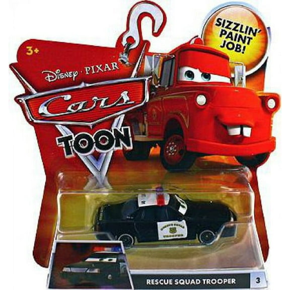 Disney Cars Main Series Rescue Squad Trooper Diecast Car