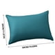 thumbnail image 3 of Funda de cojín rectangular impermeable para exteriores, moderna y de color liso, con respaldo, tela duradera, fácil de limpiar, diseño plegable, para patio, dormitorio y asientos al aire, 3 of 9
