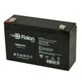 thumbnail image 2 of Raion Power 6V 12Ah Replacement Emergency Light Battery for York-Wide Light R2E3 - 4 Pack, 2 of 3