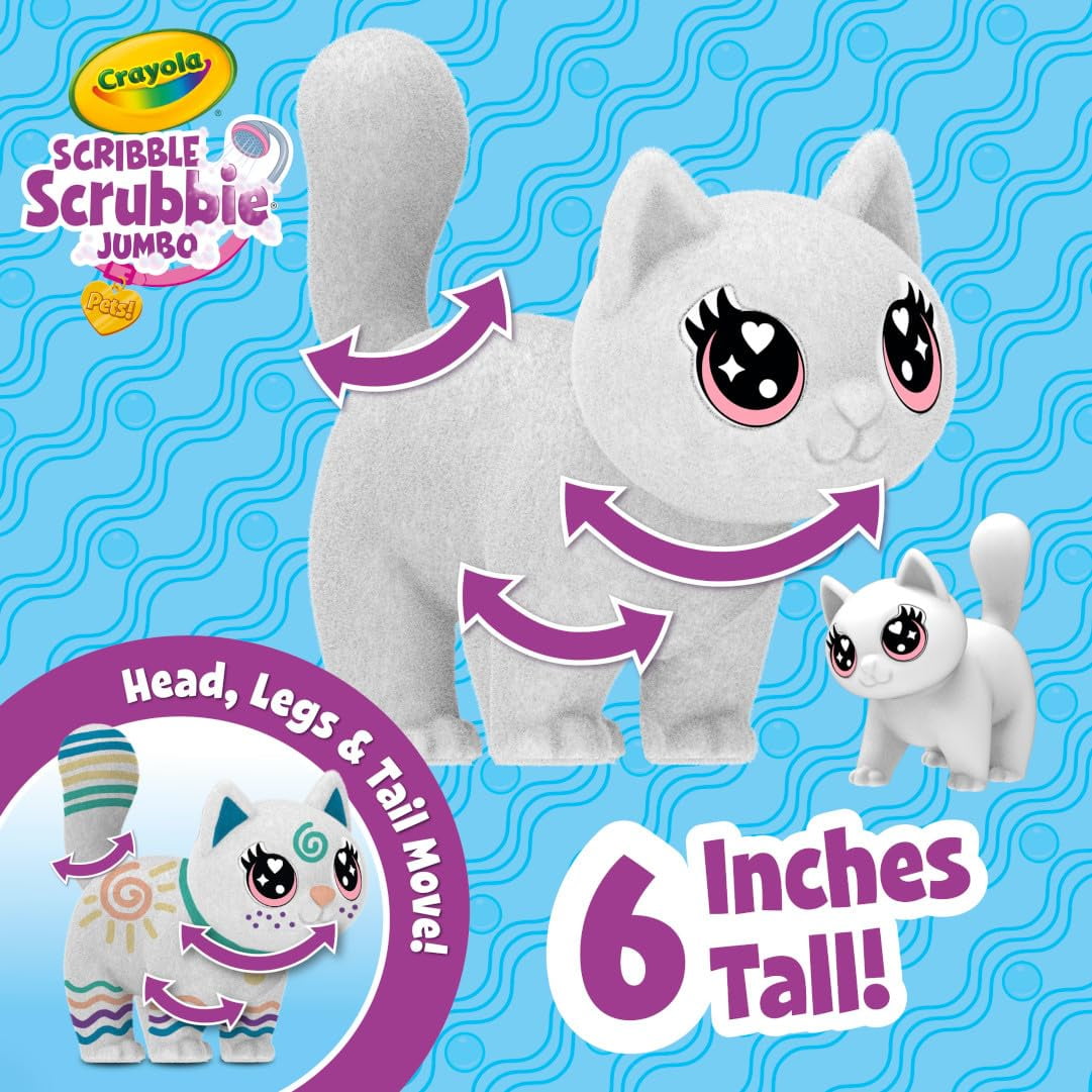 CRAYOLA SCRIBBLE SCRUBBIE JUMBO PET JENNY