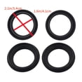 thumbnail image 3 of TAPDRA 2 Pairs Fork Seal Kit for Buell Ducati Harley Indian Kawasaki Suzuki Yamaha Motorcycle Rubber Direct Replacement, 3 of 6