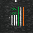thumbnail image 4 of Inktastic Irish American Flag Women's T-Shirt, 4 of 5