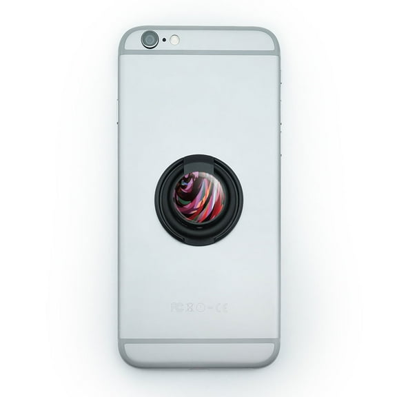 Rainbow Cyclone Black Mobile Phone Ring Holder Stand