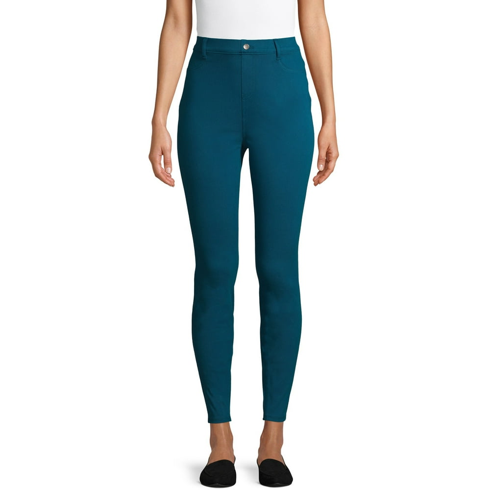 time and tru jeggings mid rise