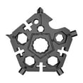 thumbnail image 1 of 23 In 1 Snow-flake Multi-Tool Pentagonal Snowflake Wrench Multitool Bottle Opener Screwdriver Kit Hand DIY Tool Adventure Tool for Outdoor Travel Camping, 1 of 8