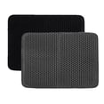 thumbnail image 4 of Pet Cat Litter Mat Waterproof EVA Double Layer Cat Litter Trapping Pet Litter Box Mat Clean Pad Products For Cats Accessories ShopWise Round, 4 of 12