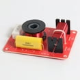 thumbnail image 2 of 4X 130W Speaker Crossover 2 Way High-Low 8 Ohm Frequency Divider for 6 Inch Speaker, 2 of 5
