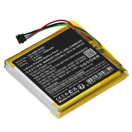 Replacement Battery for Garmin Edge 1030,361-00105-00,1950mAh