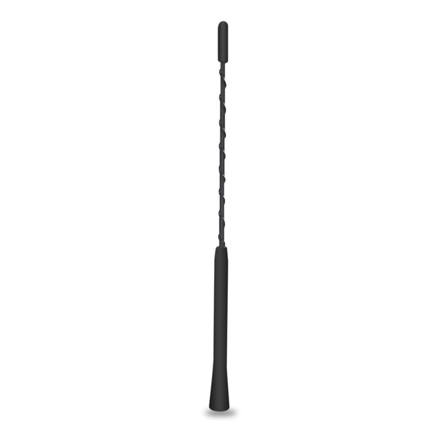 Varilla de antena de repuesto Varilla de antena de repuesto para radio de coche de 12 V y 40 cm (radio AM, FM), adaptador de rosca, para radio de coche AM FM